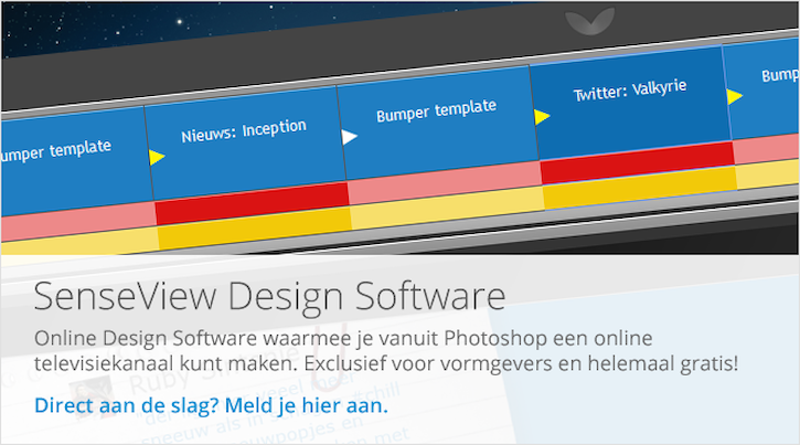 SenseView Design software, klik hier om deze online software te haan gebruiken! Alleen voor professioneel vormgevers.