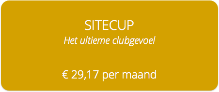 Website voor uw sportvereniging? Kijk dan op Sitecup.nl voor een mooie en makkelijke vereniging website!