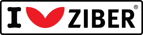 I Love Ziber Sticker