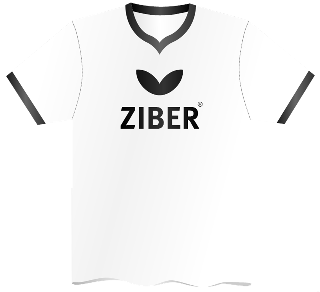 Ziber Shirt White/Black